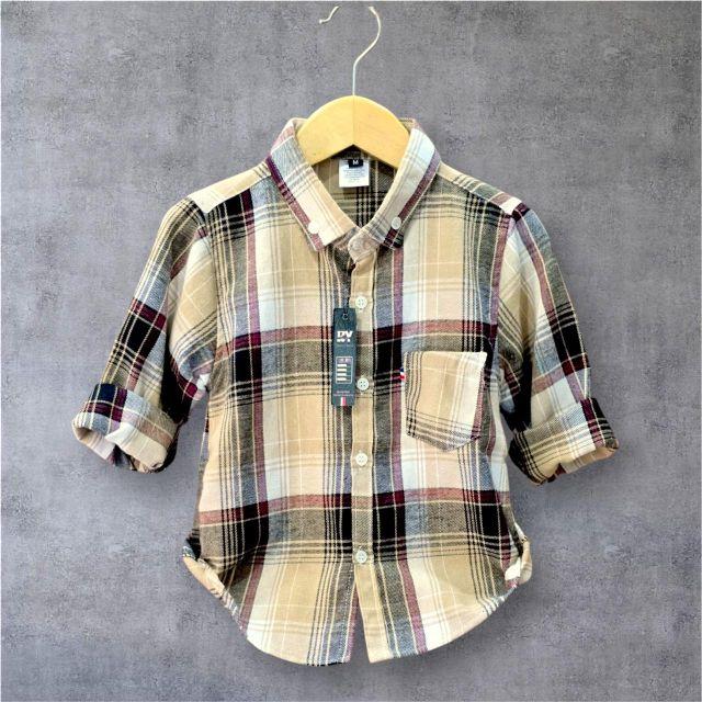 ROOE YARA KIDS & JUNIOR Kemeja Flanel Anak Usia 1-12 Tahun Lengan Panjang Size M L XL 2XL dan 3XL Best Seller Fashion anak motif  Kotak-Kotak