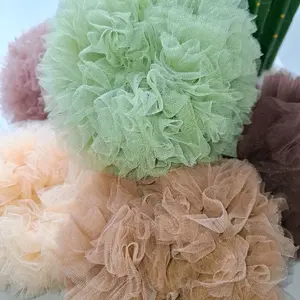 Scrunchie Jumbo Tulle Premium - Ikat Rambut Aesthetic