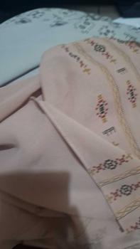 Product Review of Lotun Hana Series - Hijab Pashmina Instan Printing Motif Etnik Material Premium Simpel Mudah dipakai - Peach Rayon Ceruti from N** 0