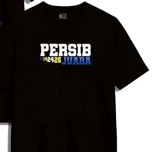 Sablon Dtf Persib Juara Tinggal Setrika 8cm x 25cm - Produk untuk Aksen Pakaian dan Tas - Sport