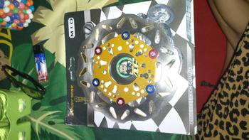 Product Review of Piringan cakram depan mio smile mio sporty mio new mio soul fino  variasi matic lubang 4 xeon dll from g**2 0