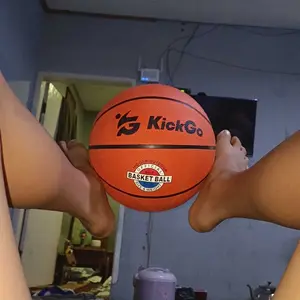 KickGo Bola Basket Size 5 & 7 Basketball Olahraga Basket Free Pentil