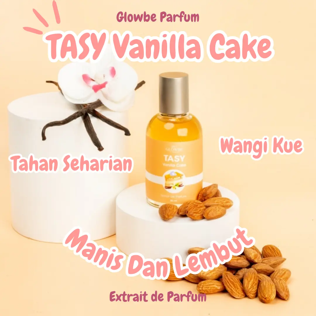 Glowbe Parfum TASY Vanilla Cake