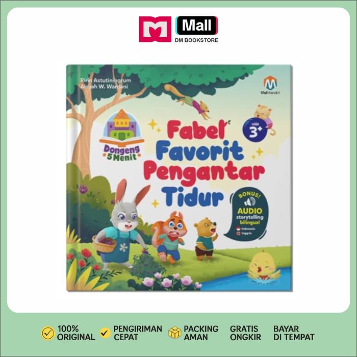 Gambar 🌙 Buku Fabel Favorit Pengantar Tidur | Hard Cover 3+ dari DM Bookstore Kota Surakarta Tokopedia