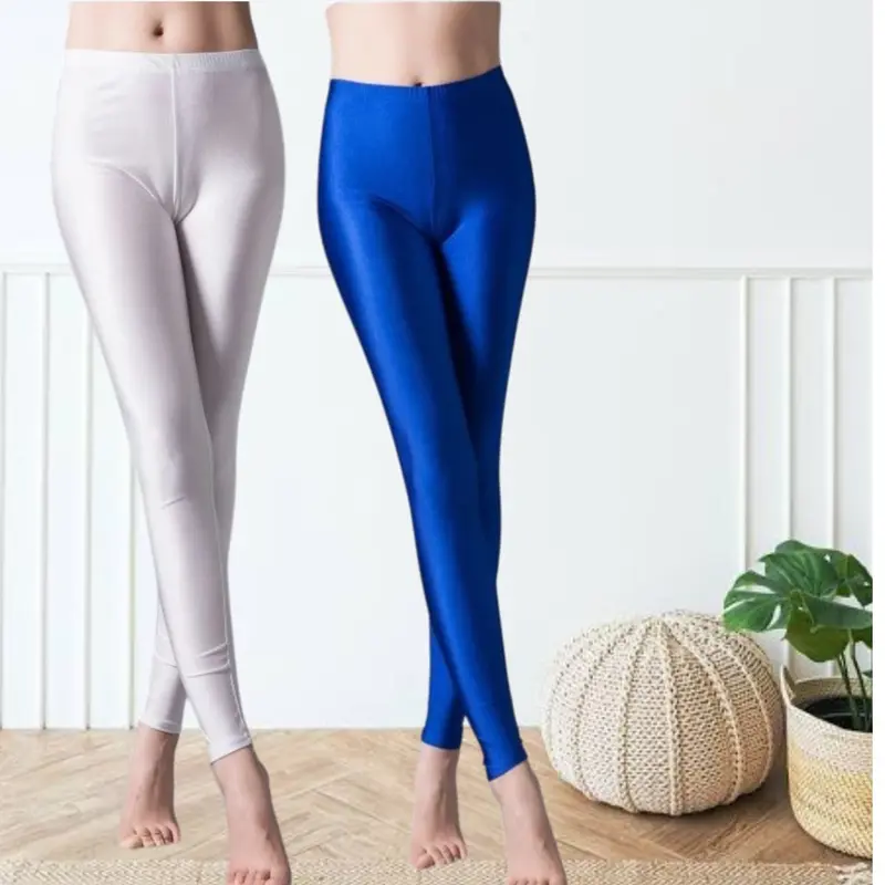 Paket Hemat legging dewasa bahan spandek isi 3 ukuran standar dan jumbo Celana Dalaman Wanita Lembut Panjang Tebal Melar Stretch Hitam Putih 3