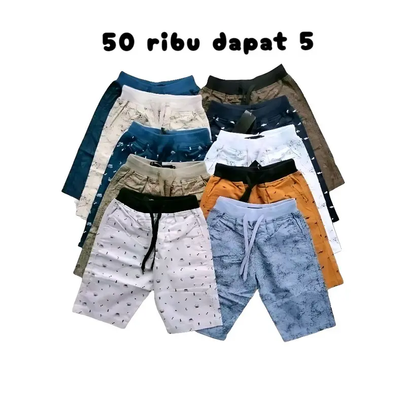 Paket 10 pcs Celana pendek Anak Laki-Laki Perempuan Unisex Surfing Distro Fashion Lembut Dan Nyaman 1