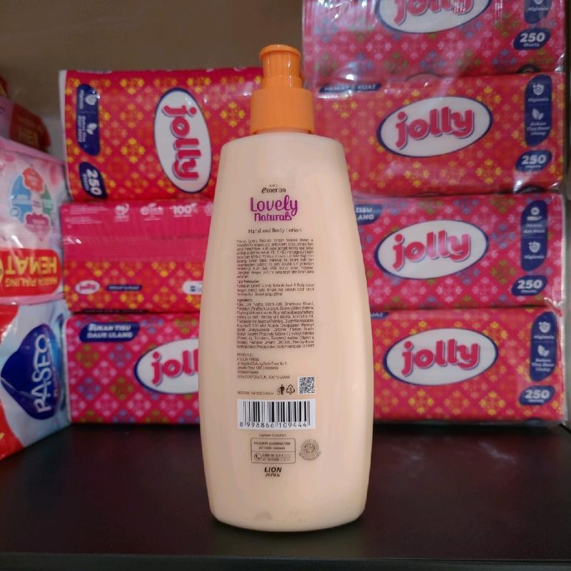 Lotion Tangan dan Tubuh Emeron Lovely Naturals 400 ml - Pencerah 2