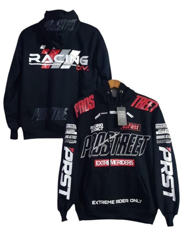 BISA COD | Jaket Hoodie Prostreet APEX Oni Rider Sunmori X-Treme Rider Black Edition 1