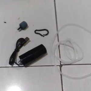 Aerator USB Mini Portable Air Pump AC Pompa Oksigen Mesin Airator Aquarium Akuarium Gelembung Udara Mancing Ikan