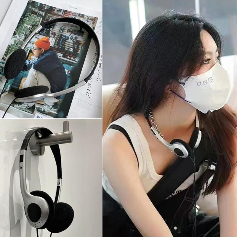 Product Introduction of หูฟังย้อนยุคคลาสสิกของญี่ปุ่น หูฟัง MP3 คิดถึง สวมใส่สำหรับการถ่ายภาพ กีฬา แฟชั่น 10