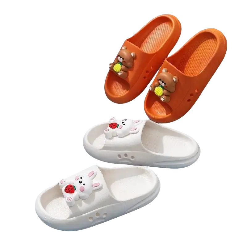Sandal Anak Motif Lucu Dan Unik type PVC004 Sendal Fashion Anak Cocok Untuk Anak Perempuan Dan Laki-Laki ,Warna Biru,Pink,Putih ,Ukuran 24-25 Sampai 34-35 ,Terbuat Dari Bahan PVC Berkualitas ,Tapak Anti Slip Anti Licin ,Insole Empuk Dan lembut