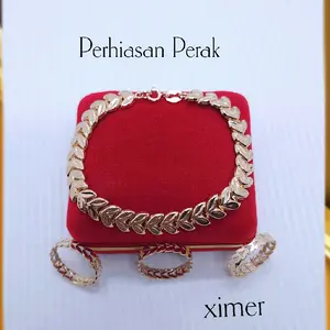 Gelang.Cincin Ximer.set Perhiasan Perak 925
