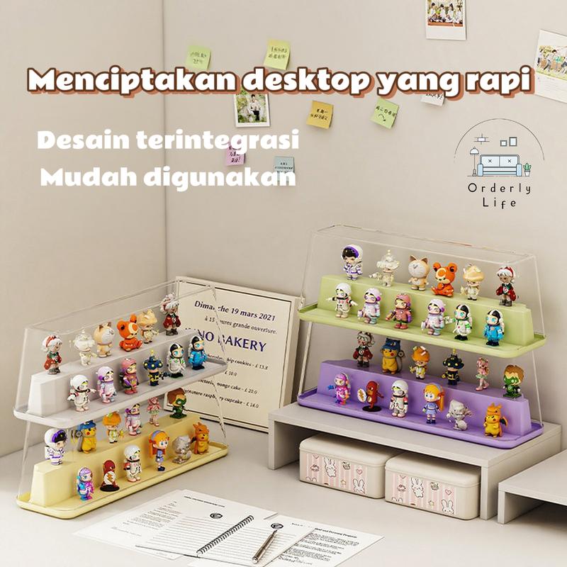[COD 24h shipping] Pajangan Boneka Kotak Buta Rak Penyimpanan Boneka ...