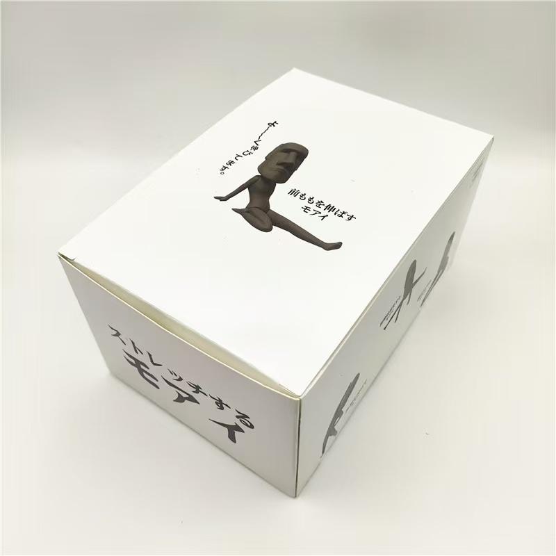 Product Introduction of Stretching Exercise Moai Magical Easter Statue Model Figure Ornaments Mystery Box Doll Car Ornaments 2