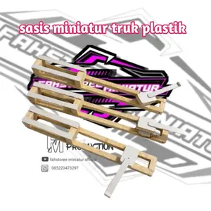 sasis miniatur truk plastik
