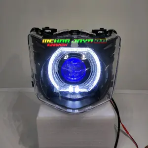 LAMPU LED PROJIE BILED BEAT KARBU ALA BILED Foto Kabel