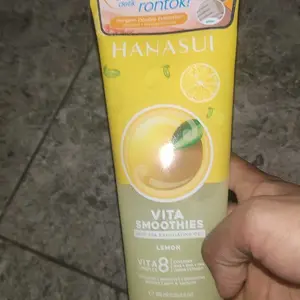 HANASUI Vita Smoothies Body Spa Exfoliating Gel - VITA 8 Complex Double Exfoliator Mengangkat Sel Kulit Mati & Menjaga Kelembapan Kulit Scrub Perawatan Melembutkan Mencerahkan
