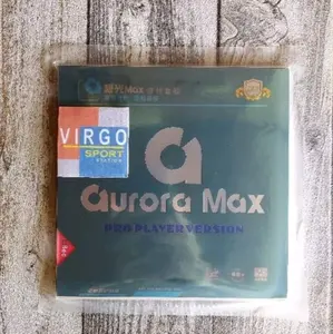 Aurora max 729 pro player version karet rubber bat bet pingpong tenis meja 100%ORIGINAL!!