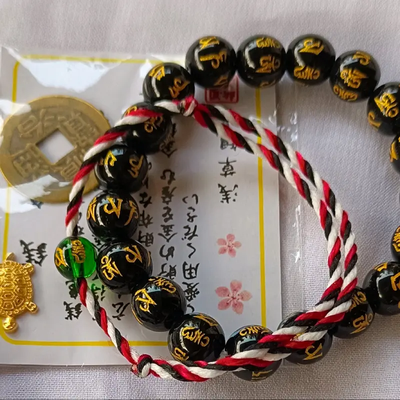 Gelang Jade Hitam Black Onyx Aksesoris 4
