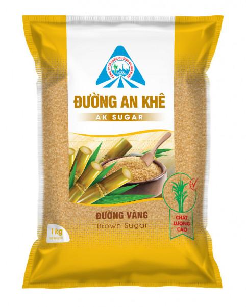  Đường vàng mật mía An Khê - gói 1kg đường vàng mật mía chất lượng cao 
