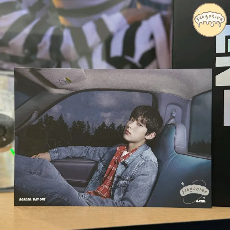official enhypen postcard border day one dawn ver heeseung jay jake sunghoon sunoo ni-ki 5