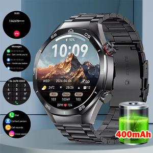 2025 New Business Smart Watch Men Bluetooth Call Music 1.52 “ Men Watch Sport Heart Rate 400mAh Bettery Smartwatch For Android ios