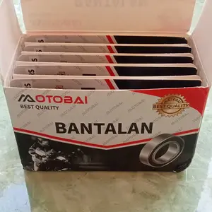 [1 DUS 10 PC] Laher Bearing 6201 2RS OTOBAI Original