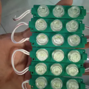 Lampu LED Modul 3 Mata Timbul Kolong Truk 3W 12V atau 24V strobo mini 24 volt