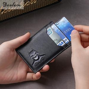 Cartera para Hombre Clásica Corta con Múltiples Ranuras para Tarjetas, Portatarjetas de Negocios, Diseño de Batman, Calidad de Exportación, Ideal para Uso Diario