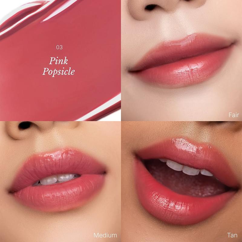 Product Introduction of PIXY Hydra Glass Lip Tint - Tampilan Bibir Glossy dan Staining Tahan Lama - Berry, Lipstick, Gradasi, Kering, Lipcream, Lasting,Ombre, Cherry Liptint 47
