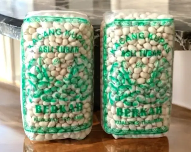 Kacang Kupas Tanah Mentah Tuban 1 Kg 50 Gram Kemasan 3 bungkus  X 350 Gram Organik Food Makanan 5