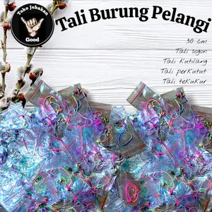 tali kaki burung pelangi/warna gradiasi