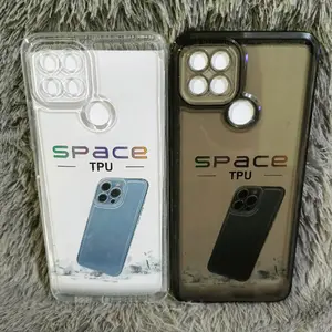 Softcase Casing OP A15/A15S Selikon Bening Trasparan Pelindung belakang HP+Camera Slikon Silikon