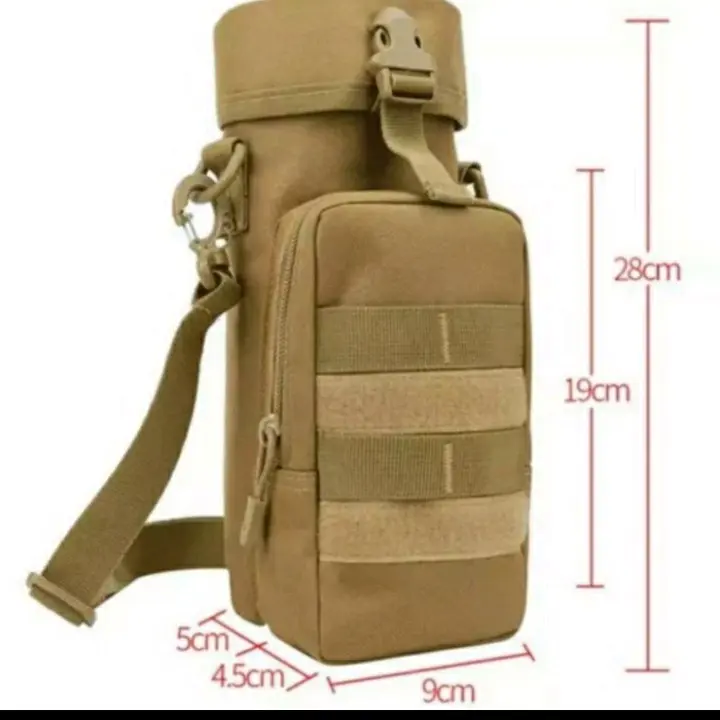 tas slempang botol, tas botol survival, slempang botol universal