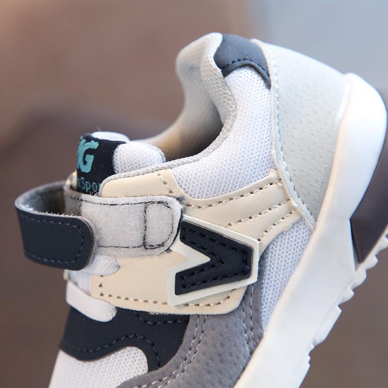 Product Introduction of 21-30 Size Kids Boys Girls Fashion Hook-Loop Casual Shoes Anti slip Soft Sneakers 62