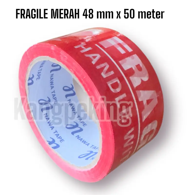 Lakban Fragile Merah Murah Jangan Dibanting printing security seal 4