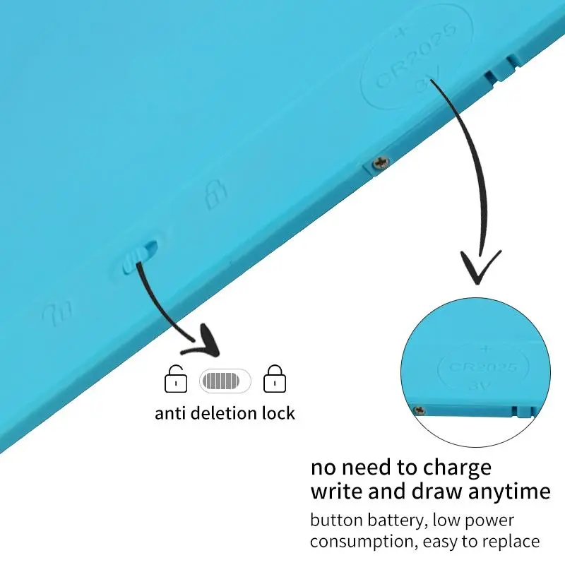 10 Inch LCD Writing Tablet, 1 Count Portable Reusable Electronic Drawing Board, Educational Toy for Kids, Gift for Boys & Girls, Digital Products 4