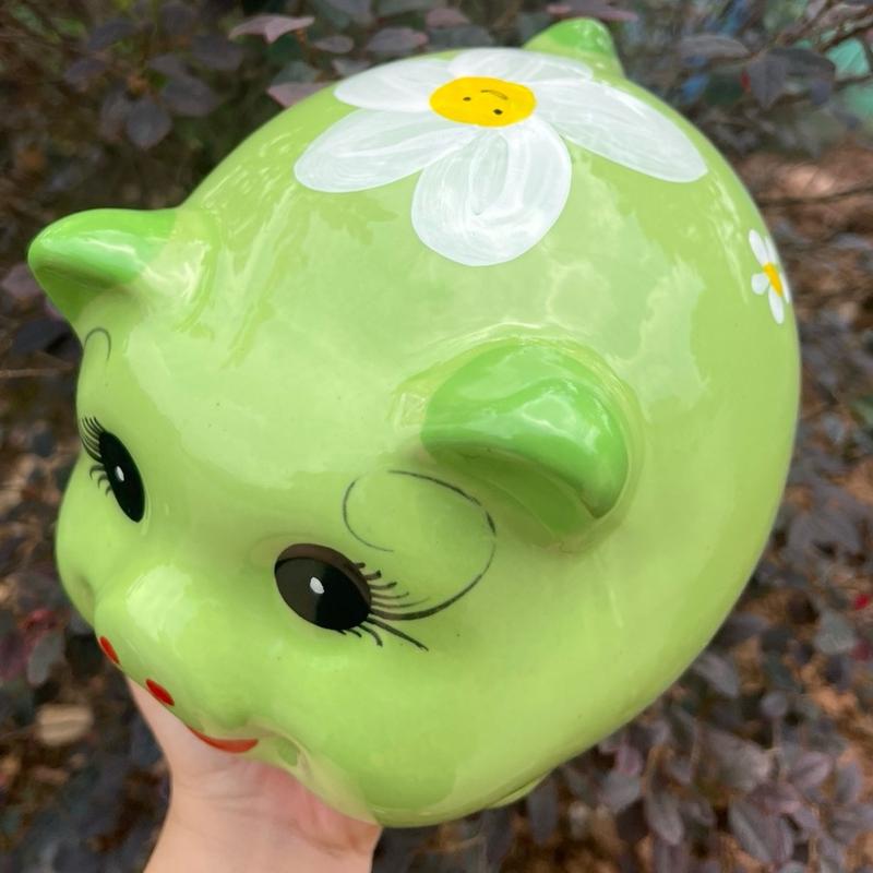 Má phệ size to tiết kiệm/ tiết kiệm/ decor/gốm cao cấp Bát Tràng Ống Tiết Kiệm/ heo đất tiết kiệm/ gốm sứ Bát Tràng