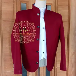 Beskap polos hewes//beskap hewes//beskap hewes semiwoll