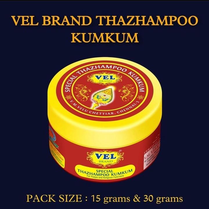 VEL BRAND THALAMPOO KUMKUM (TIN) - TikTok Shop Malaysia