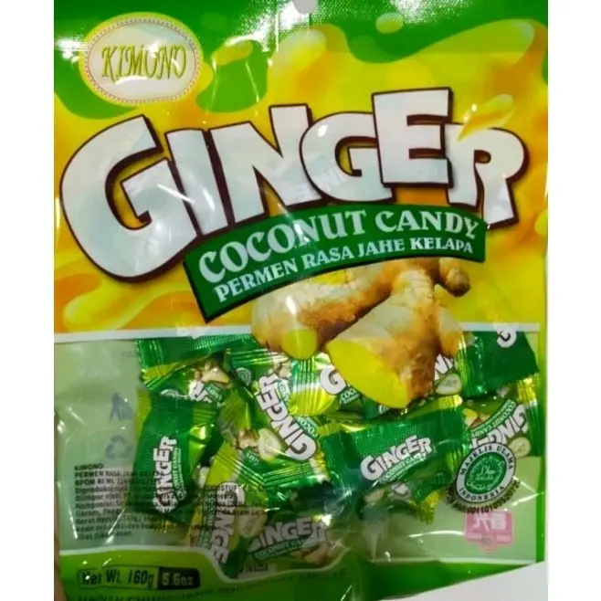 Permen Ginjer Permen Jahe Ginjer Coconut 160gr 1