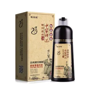 Shampo Penghilang Uban Pewarna Rambut Penutup Uban Alami 500ml