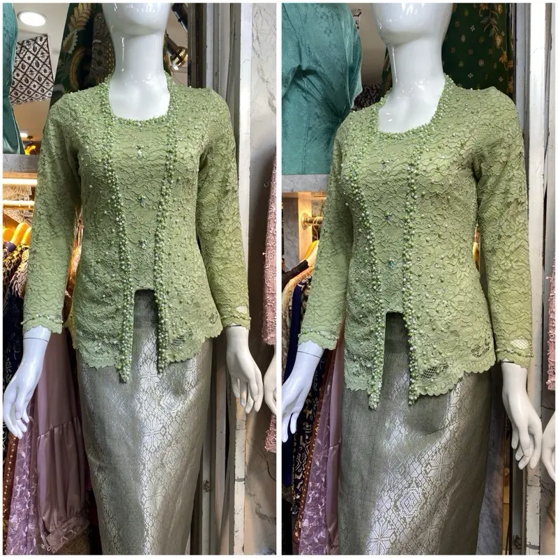 Kebaya Kutubaru Katun / Kebaya Kondangan / Kebaya Lamaran / Kebaya Wisuda / Kebaya Elegan / Kebaya Simple / Kebaya Modern 1