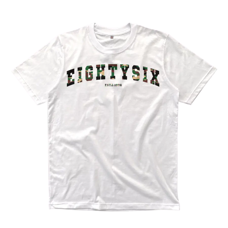KAOS EIGHTY SIX ARMY SIMPLE EDITION PAGAR NUSA 1986 COTTON COMBED 24S