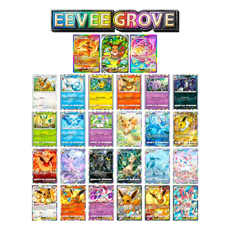 all eevee evolutions cards - TikTok Shop Malaysia