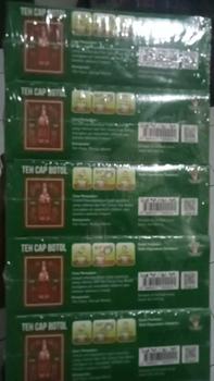 Product Review of Paket 5 box TEH CAP BOTOL teh celup teh hijau isi 25kantong Melati Tea kitslimy tubruk solo poci ichi tan from M**a R**n P**a 0