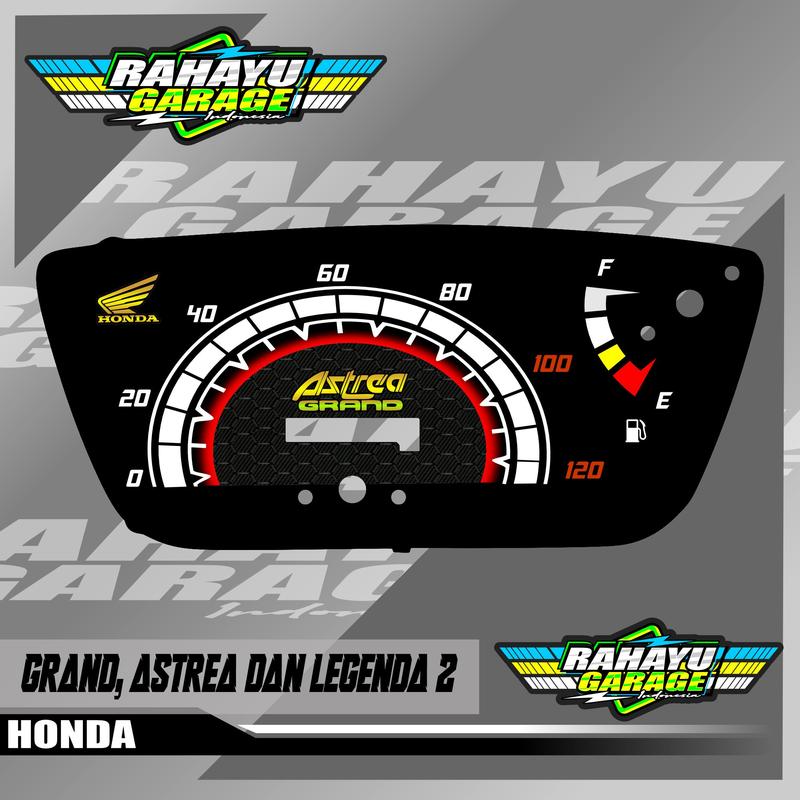 PAPAN SPEEDOMETER CUSTOM HONDA GRAND, ASTREA DAN LEGENDA 2 2