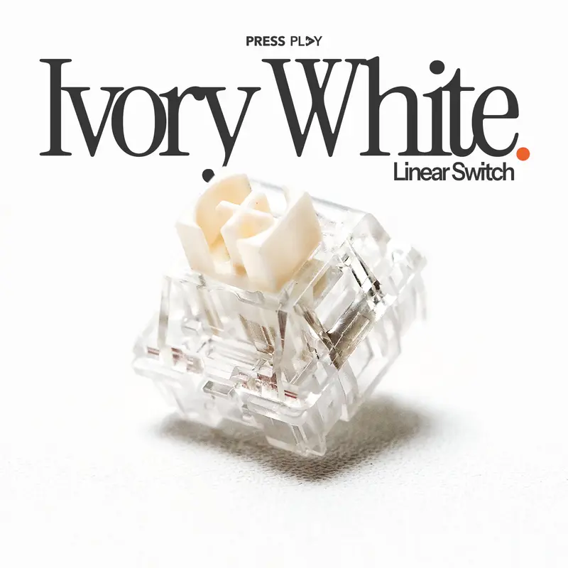 IVORY Linear Switch 45g by Press Play 0