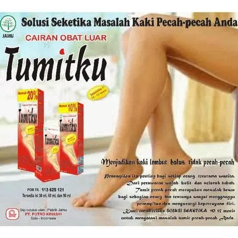Tumitku 30ML BPOM / BISA COD Kapalan Perawatan Kering Cairan 2