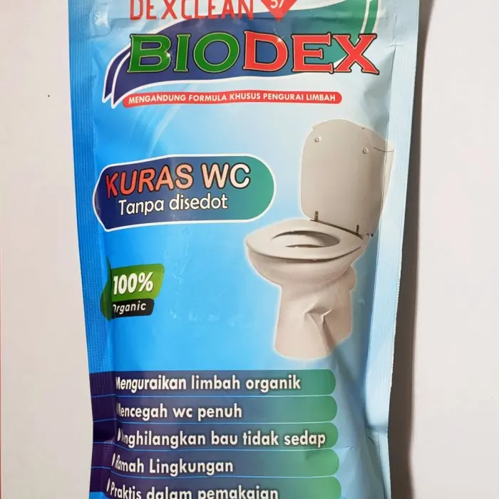 DEXCLEAN BIODEX formula, Atasi WC Mampet 100% Organic 0
